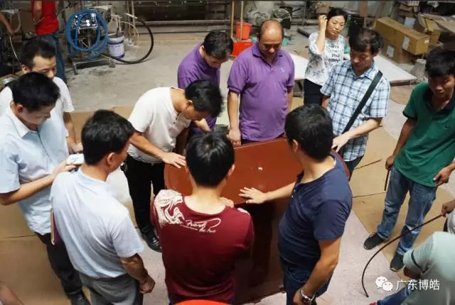 中國不飽和聚酯樹脂行業協會 華南玻璃鋼新技術交流培訓中心第三期玻璃鋼模具制作培訓班-19