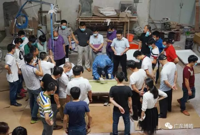 中國不飽和聚酯樹脂行業協會 華南玻璃鋼新技術交流培訓中心第三期玻璃鋼模具制作培訓班-21